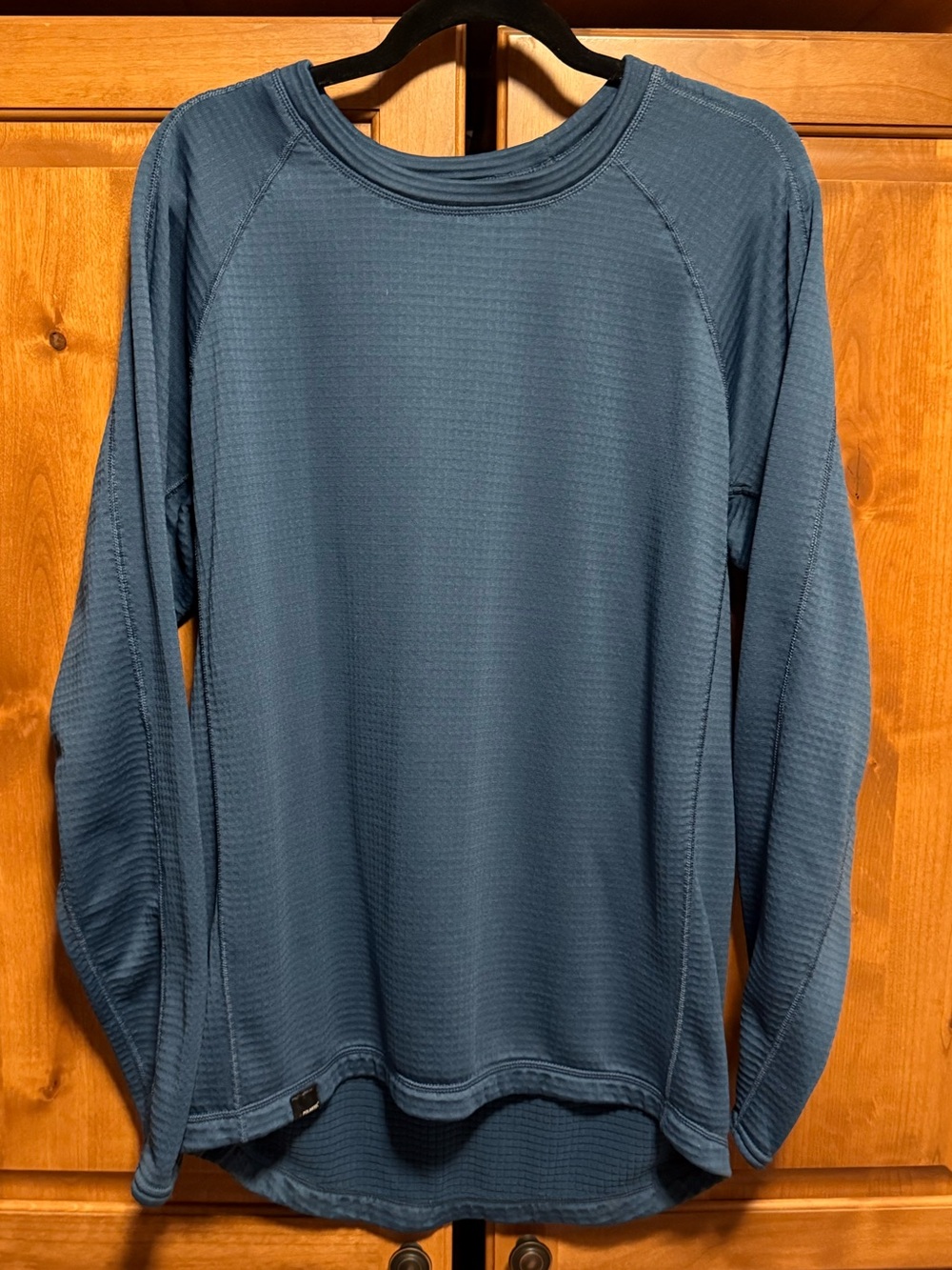 Duluth Men's Polartec Long-Sleeve Blue Pullover (L)